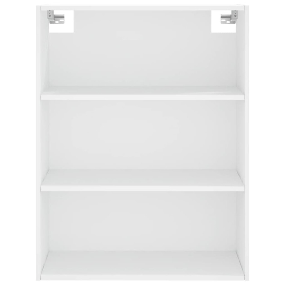 Aparador alto madera contrachapada blanco 69,5x34x180