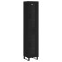 Aparador de madera contrachapada negro 34,5x34x180