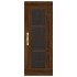Aparador alto madera contrachapada roble marrón 34,5x34x180