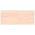 Tablero de mesa madera maciza borde natural 140x60x(2-6)