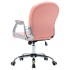 Silla de oficina giratoria de cuero sintético