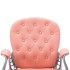 Silla de oficina giratoria de cuero sintético