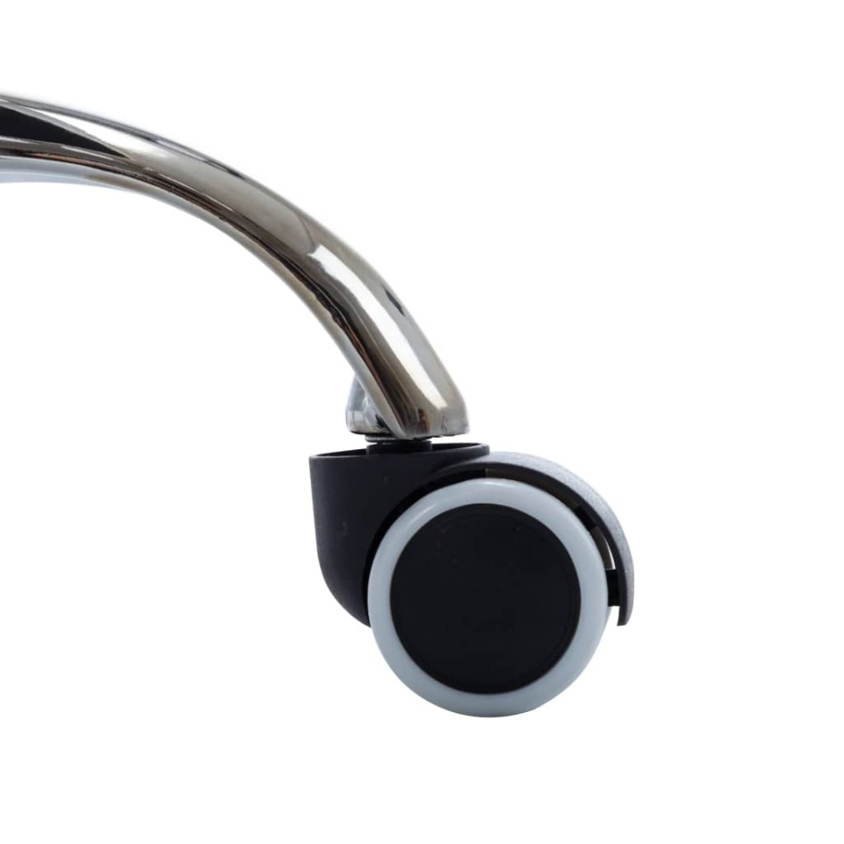 Silla de oficina giratoria de cuero sintético