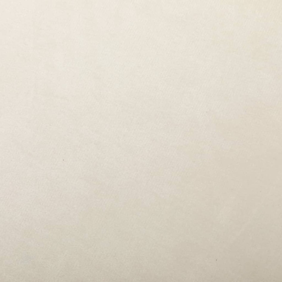 Silla mecedora de terciopelo blanco