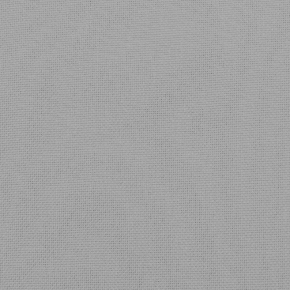 Silla mecedora de tela gris