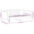 Sofá cama terciopelo rosa 80x200