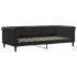 Sofá cama terciopelo negro 90x200