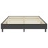 Estructura de cama Box Spring tela gris 160x200