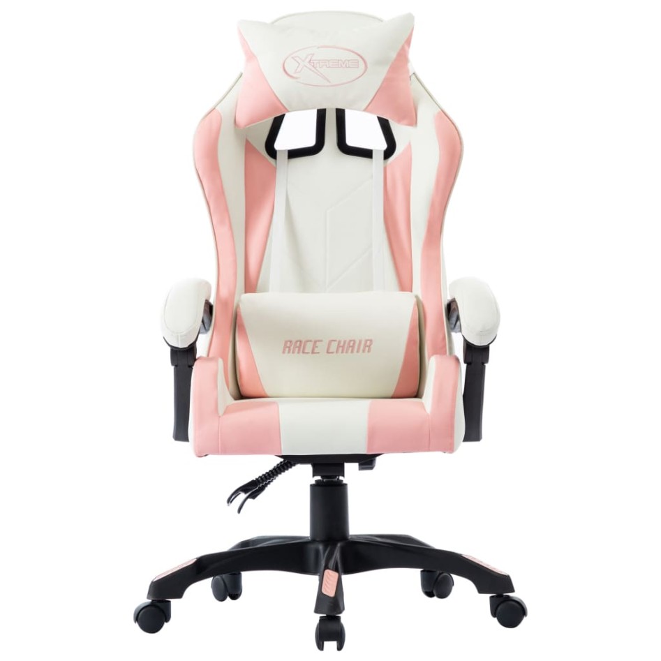 Silla gaming de cuero sintético