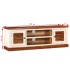 Mueble para TV de madera maciza de mango 120x30x40