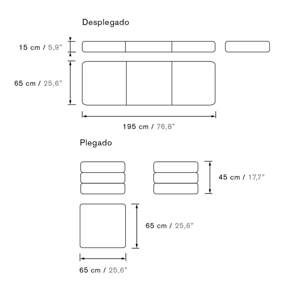 Colchoneta Llit Out Ogo