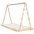 Estructura de cama para niños madera maciza de pino 90x200