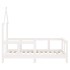 Estructura de cama para niños madera de pino blanco 70x140
