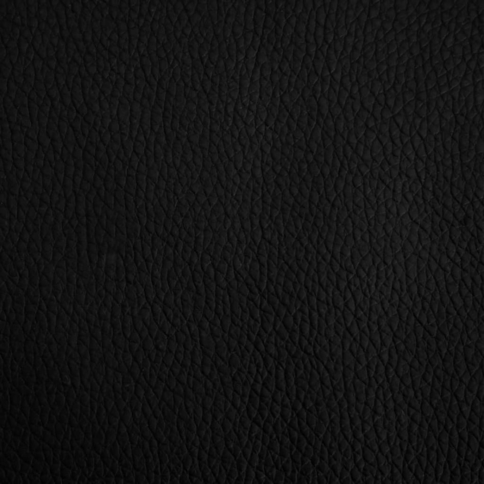 Cama de perros con extensión cuero sintético negro 100x50x30