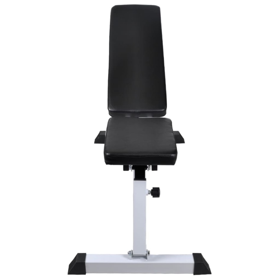 Banco de entrenamiento con juego de barras y mancuernas 30,5