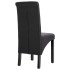 Sillas de comedor 4 unidades tela gris