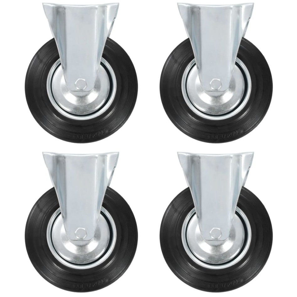 Ruedas fijas 8 unidades 200