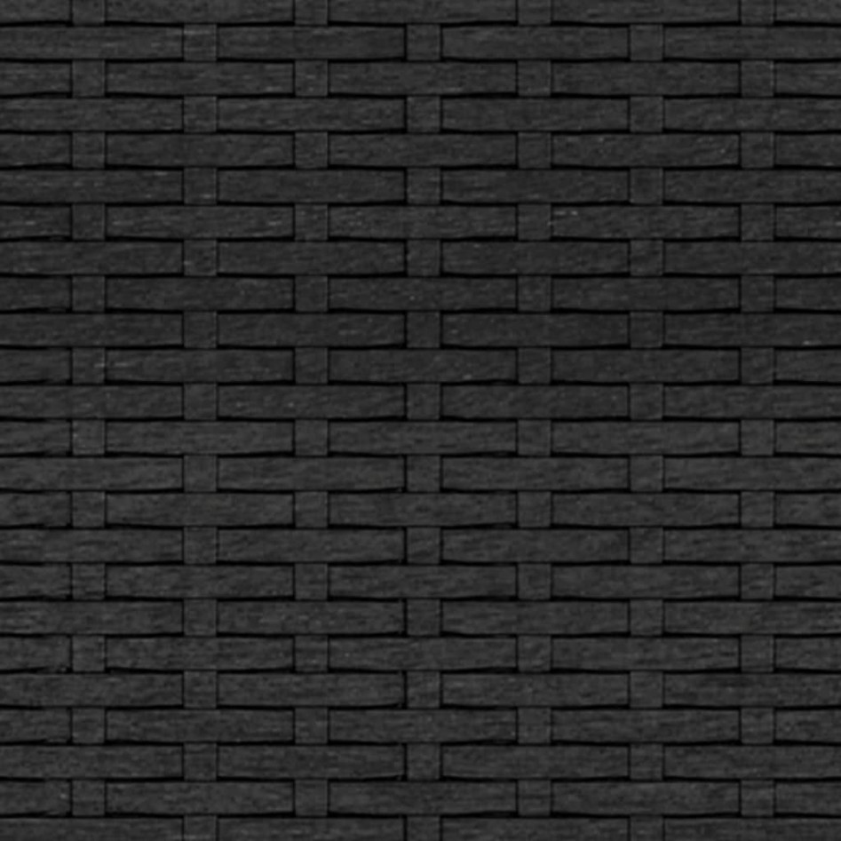 Sofá de jardín 3 plazas con cojines ratán sintético