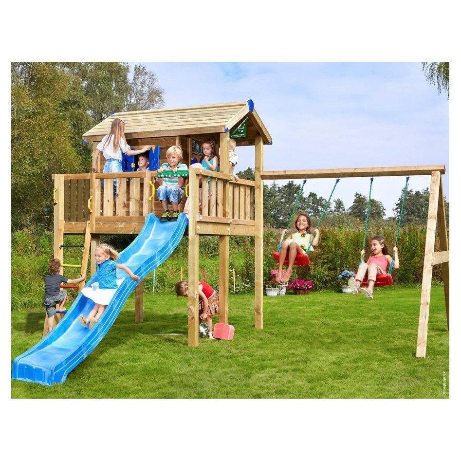 Casita Jungle Playhouse XL 2-Swing