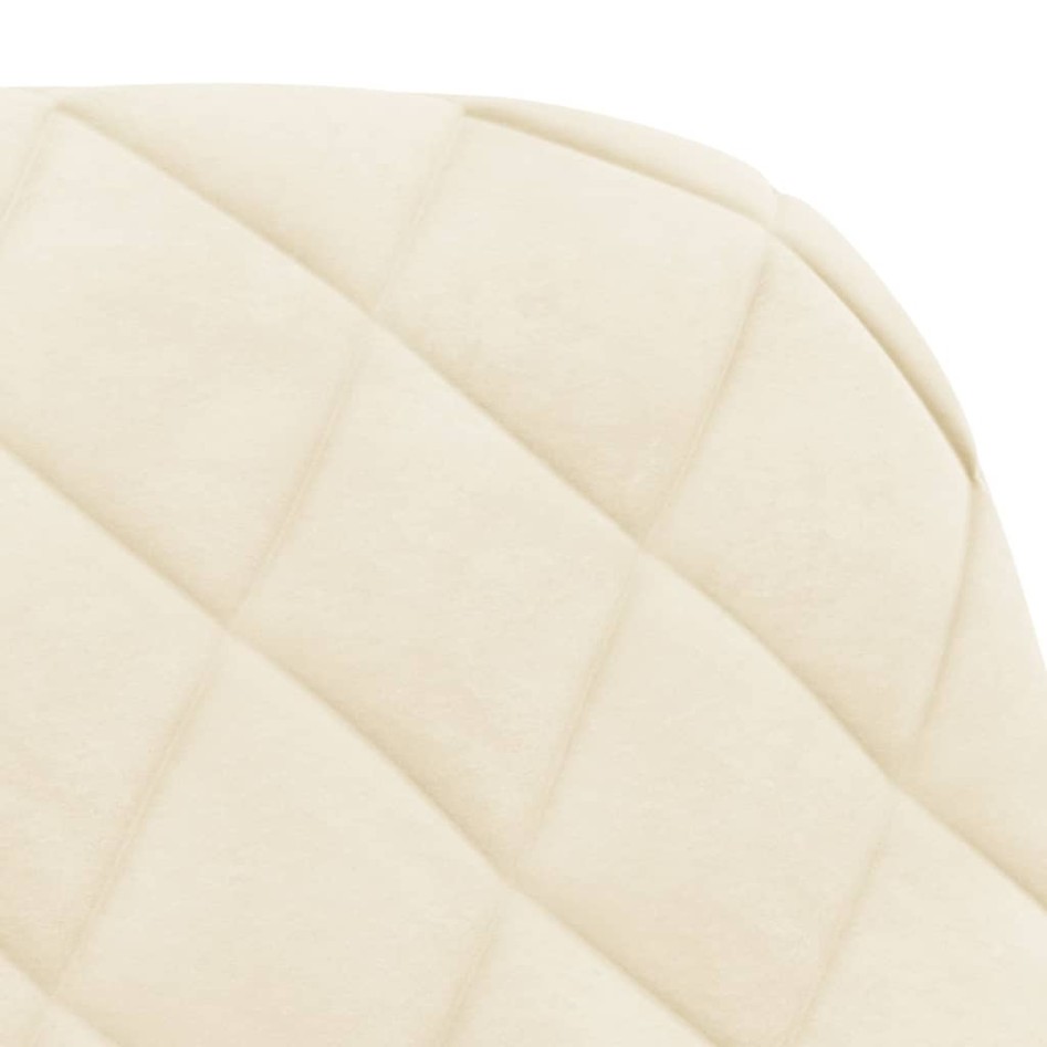 Sillas de comedor giratorias 2 uds terciopelo