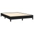 Estructura de cama de tela negra 140x200