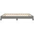 Estructura de cama de tela gris oscuro 160x200
