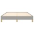 Estructura de cama de tela gris claro 140x200