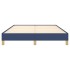 Estructura de cama de tela azul 160x200