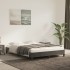 Estructura de cama de terciopelo gris oscuro 140x200