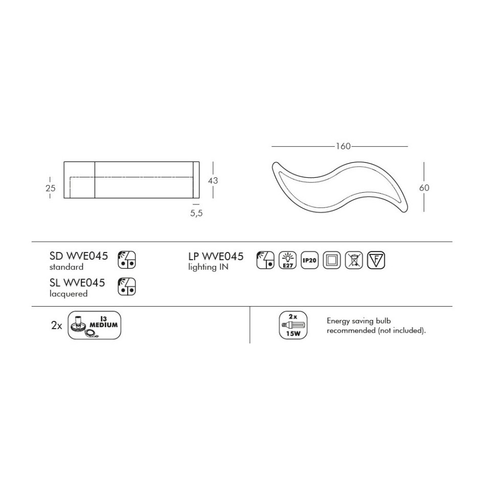 Macetero o Banco de diseño, modelo Wave