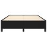 Estructura de cama de tela negro 140x190