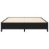 Estructura de cama de tela gris claro 160x200