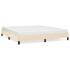 Estructura de cama tela color crema 180x200