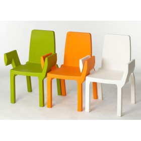 Silla de diseño, modelo Doublix