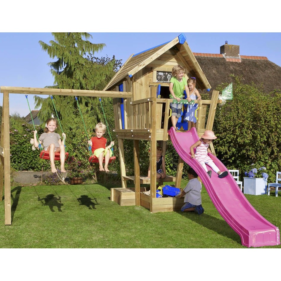 Casita Crazy Playhouse 2-Swing