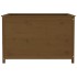 Arriate elevado jardín madera pino marrón miel 119,5x82,5x78