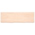 Encimera de baño madera maciza sin tratar 160x50x(2-6)