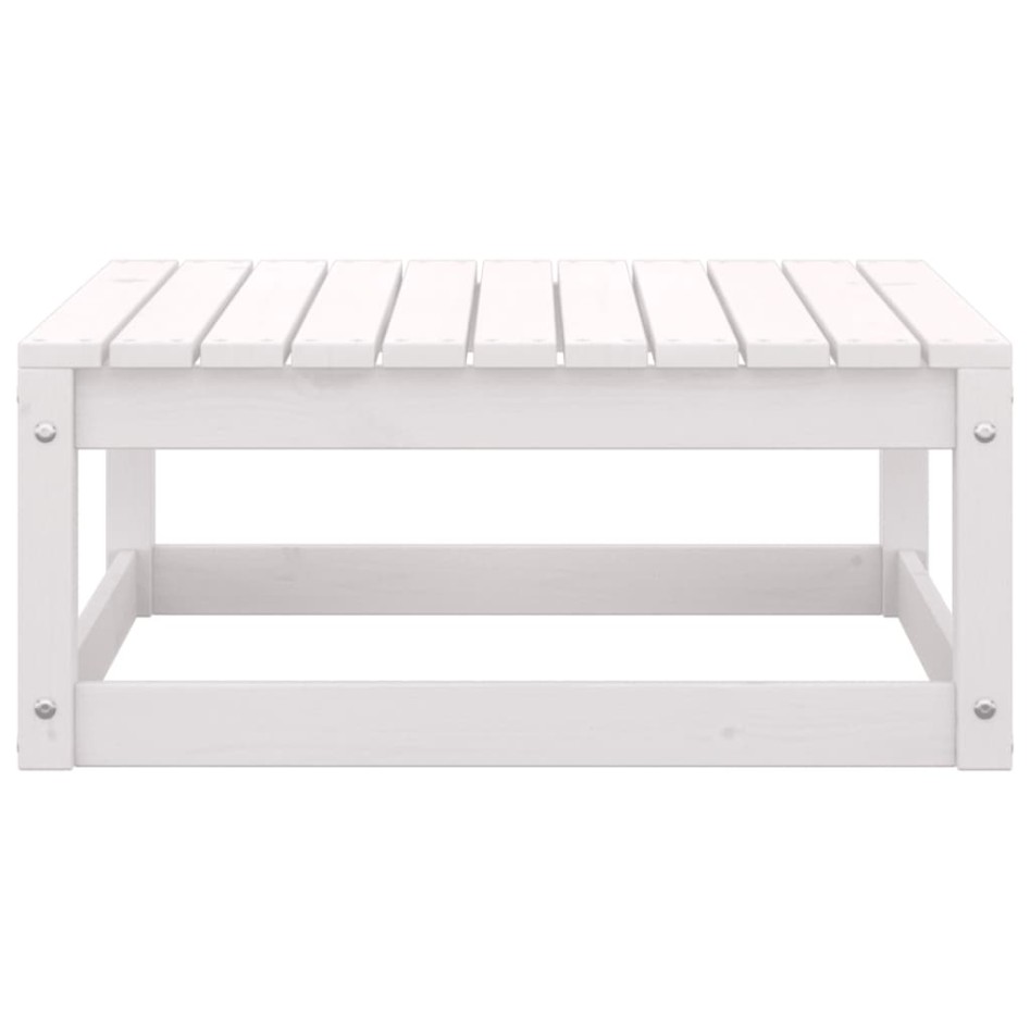 Set de muebles de jardín 3 pzas con cojines madera pino