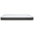 Cama box spring tela gris oscuro 100x200