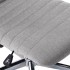 Sillas de comedor 6 unidades tela gris