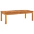 Muebles de jardín 4 pzas cojines crema madera maciza de