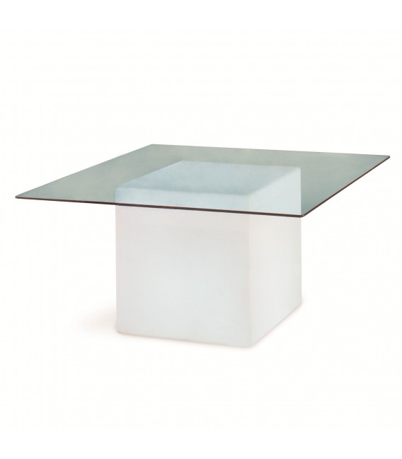 Mesa cuadrada con luz, modelo Square