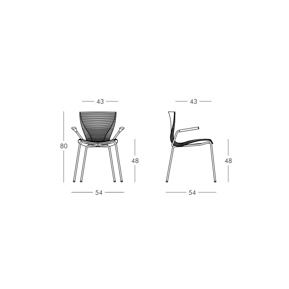 Silla modelo Gloria