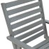 Sillas de comedor jardín 2 uds madera maciza acacia con