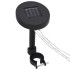 Cenador con tira de luces LED blanco 3x4