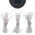 Cenador con tira de luces LED blanco 3x4