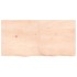 Tablero de mesa madera maciza roble sin tratar 120x60x(2-6)