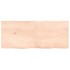 Tablero de mesa madera maciza roble sin tratar 120x50x(2-6)
