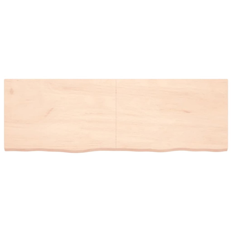 Tablero de mesa madera maciza roble sin tratar 180x60x(2-4)