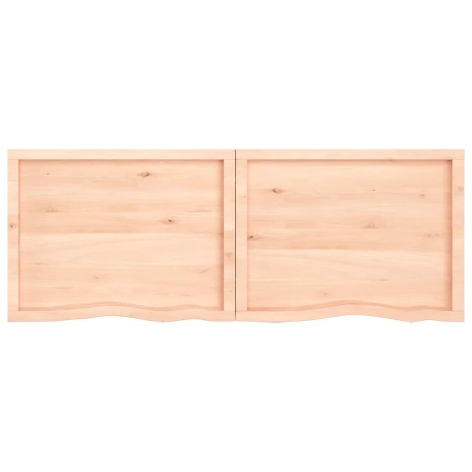 Tablero de mesa madera maciza roble sin tratar 160x60x(2-4)